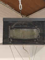 Hanglamp zwart rechthoekig (set van 2)