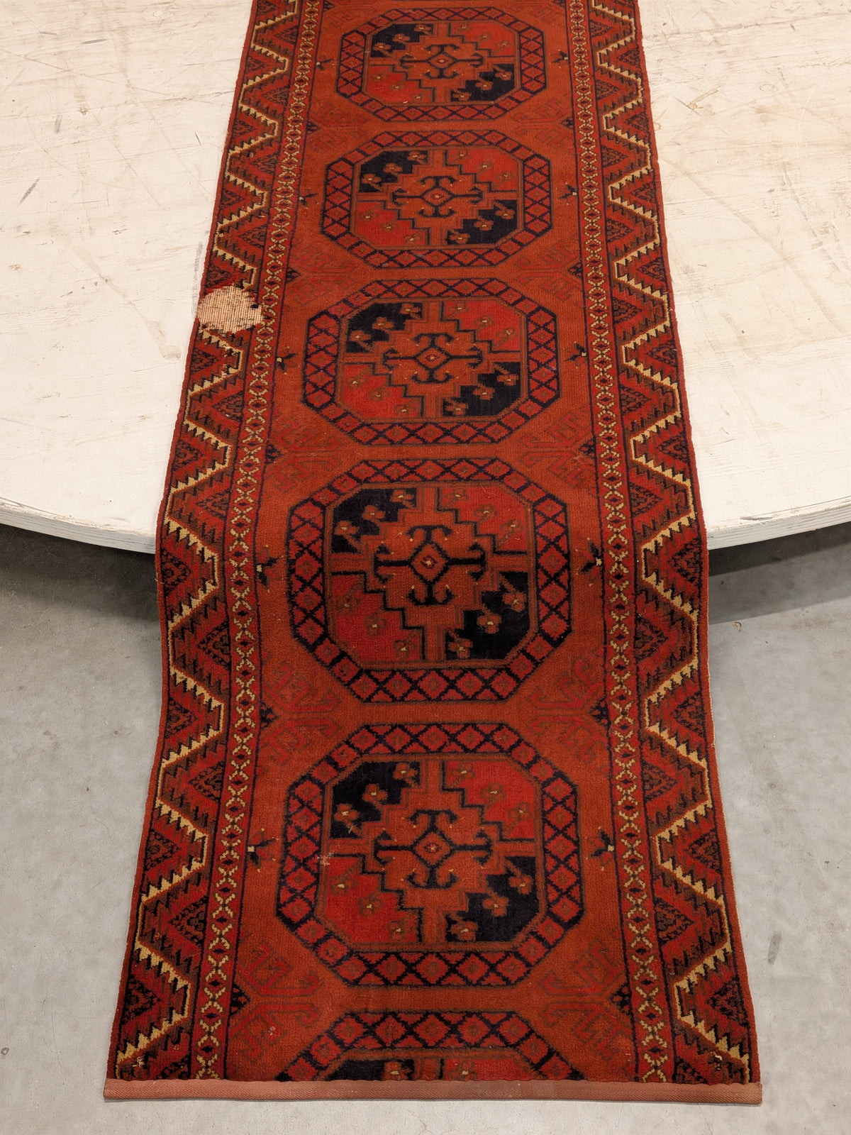 Oosterse loper rood, 420 cm