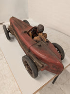Groot model Bugatti Type 35 raceauto