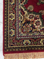 Vloerkleed met Perzisch dessin, rood