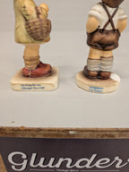 Set van 4 Goebel Hummel-beeldjes (beschadigd)