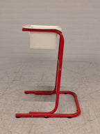 Vintage IKEA kinderstoel, rood buisframe