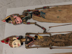 Wayang golek poppen (set van 2)