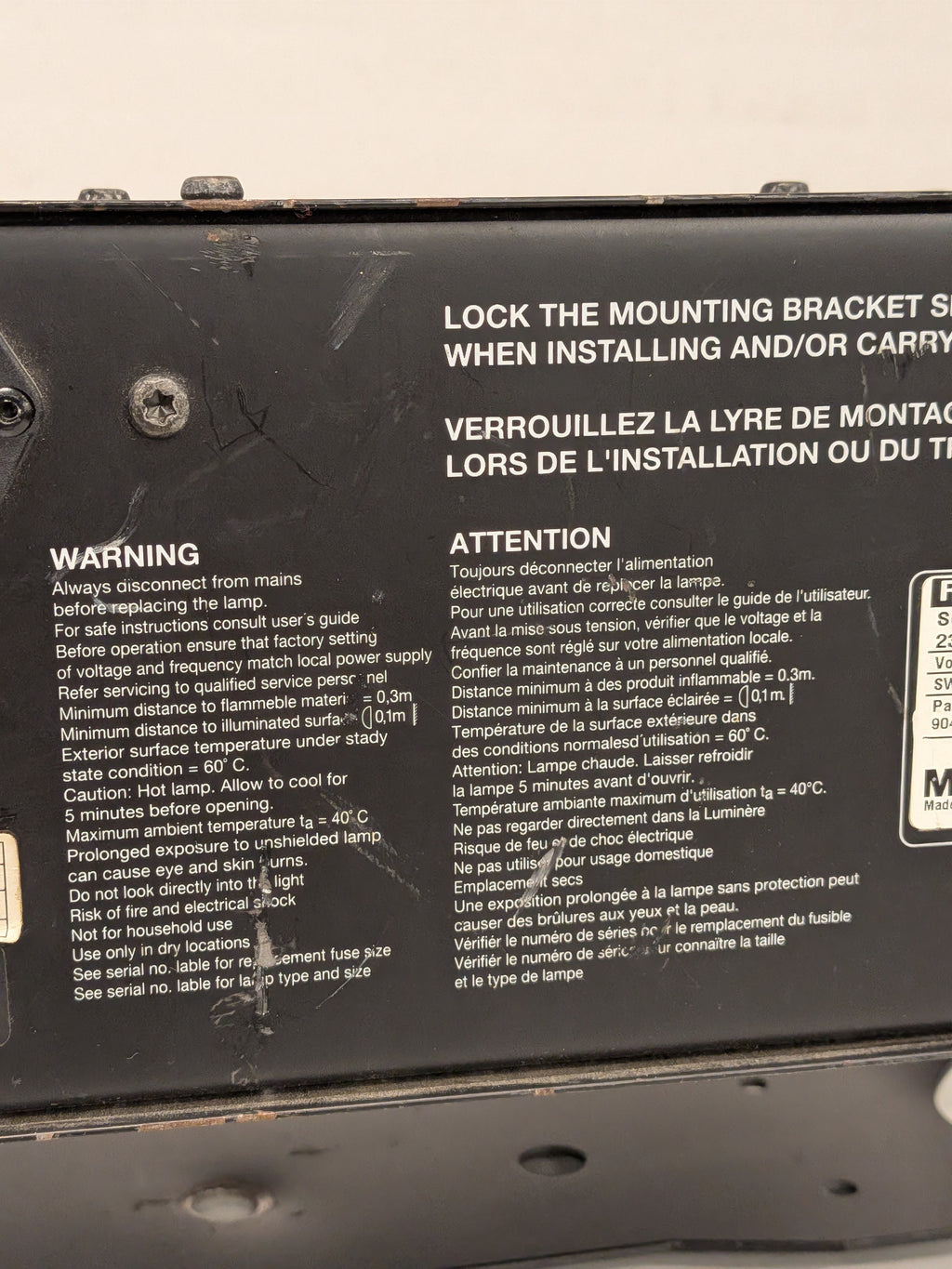 Martin Raptor lichteffect