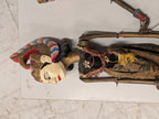 Wayang golek poppen (set van 2)