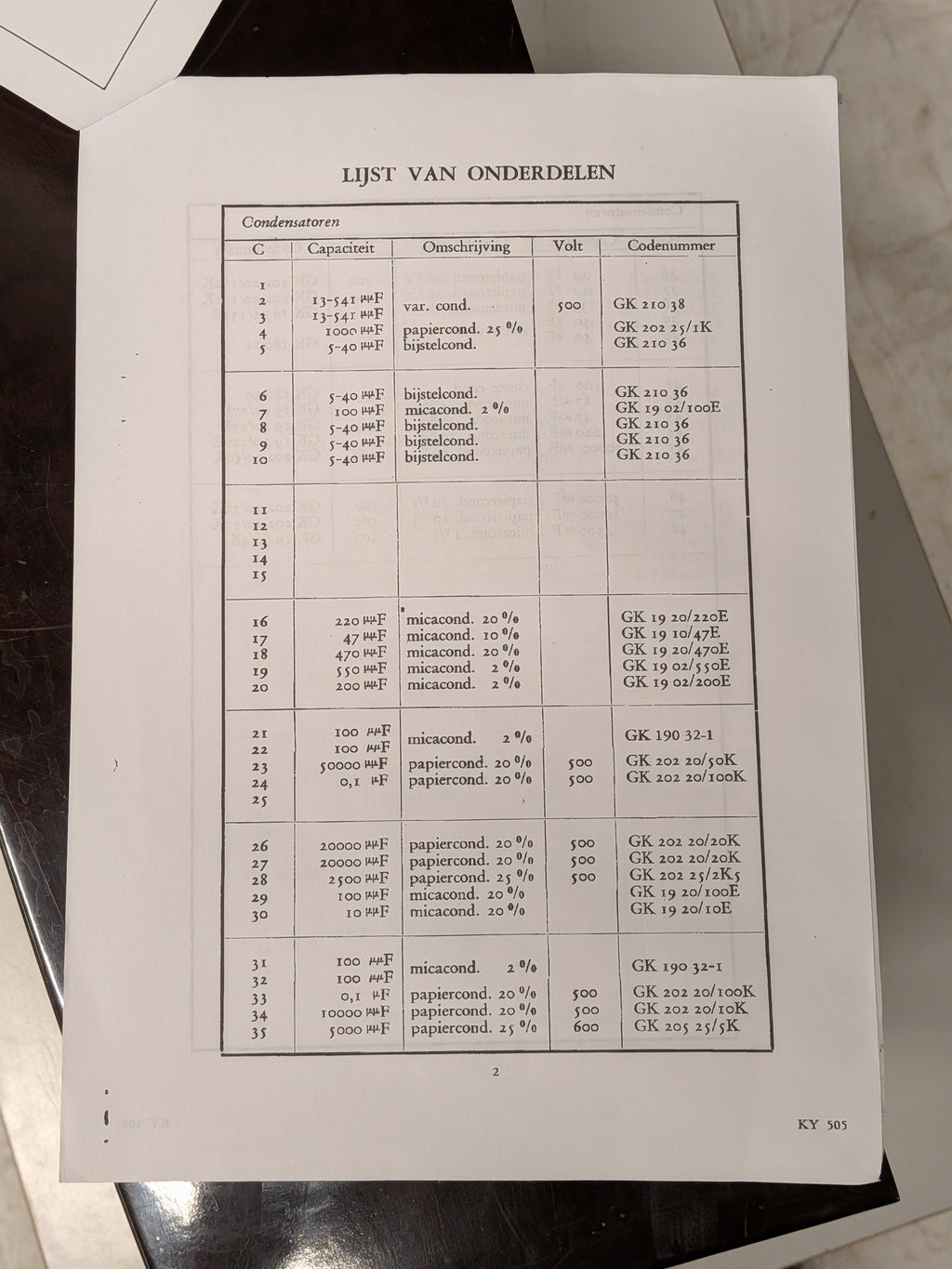 Philips buizenradio, jaren 50