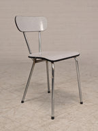 Formica keukenstoel grijs