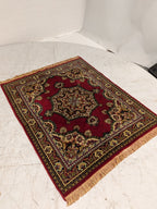 Vloerkleed met Perzisch dessin, rood