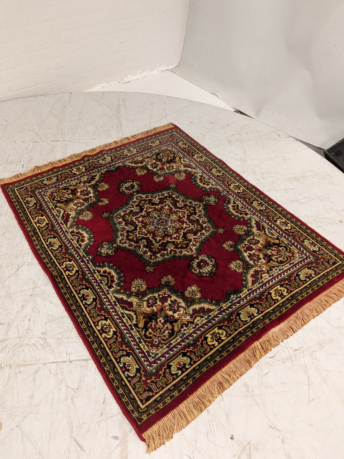Vloerkleed met Perzisch dessin, rood