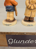 Set van 4 Goebel Hummel-beeldjes (beschadigd)