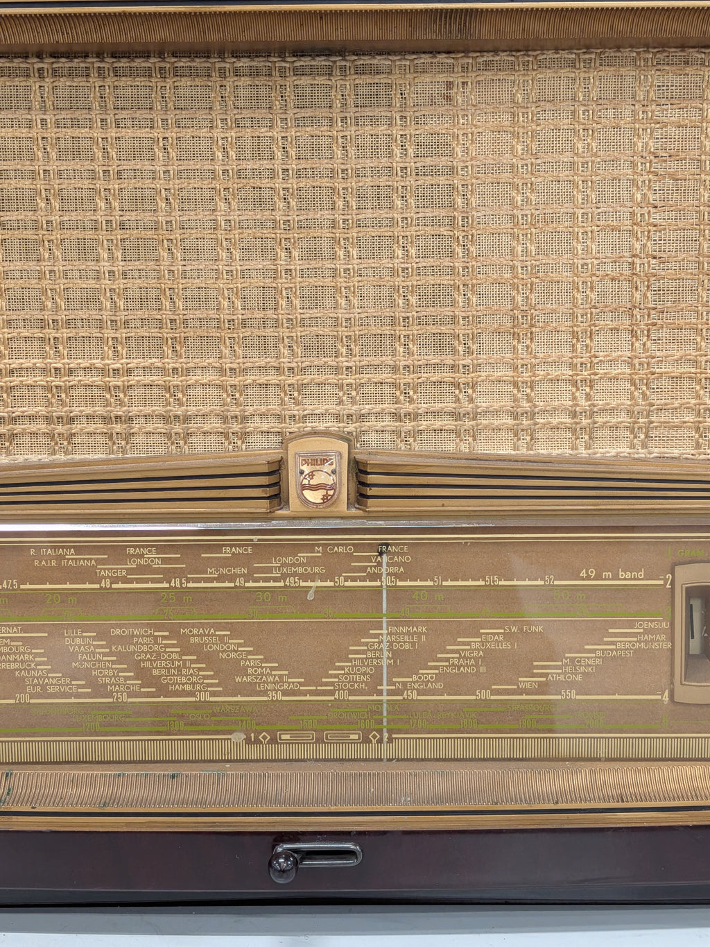 Philips buizenradio, jaren 50