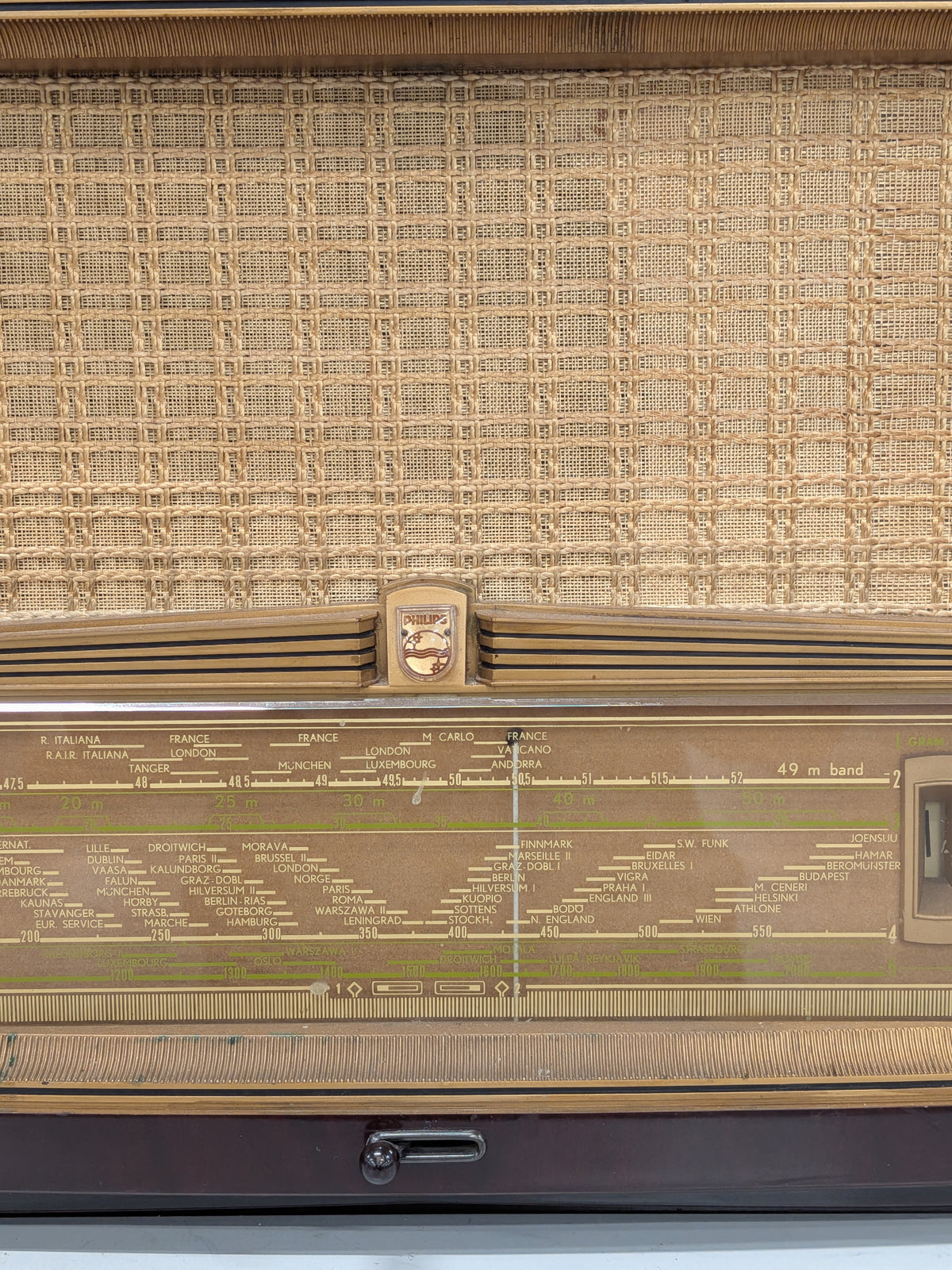 Philips buizenradio, jaren 50