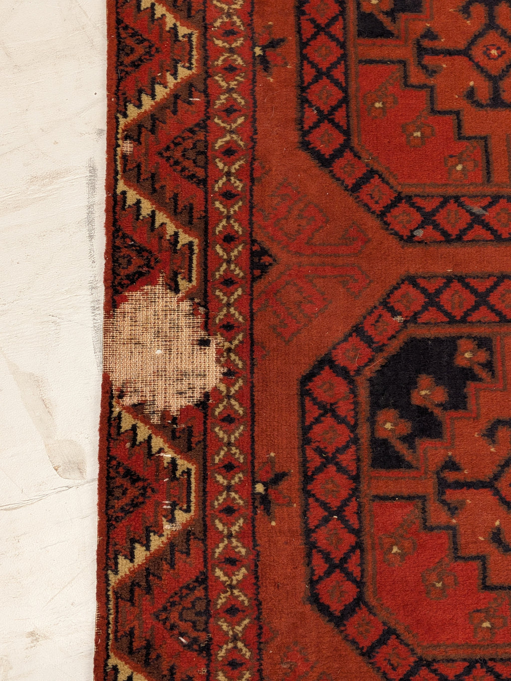 Oosterse loper rood, 420 cm