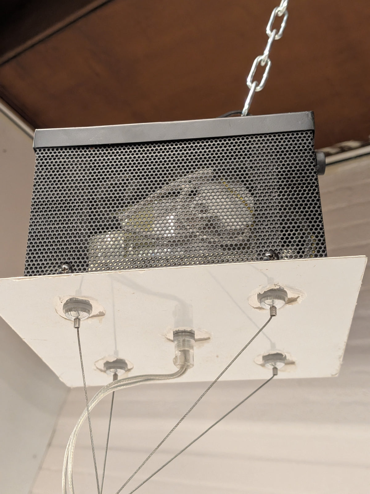 Hanglamp zwart rechthoekig (set van 2)
