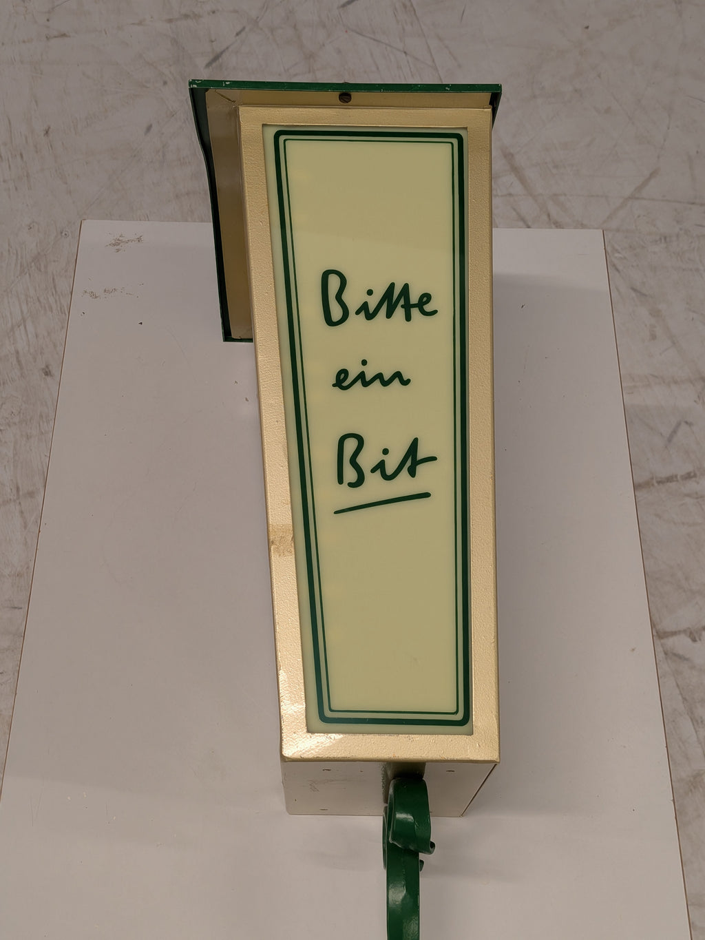 Bitburger wandlamp "Bitte ein Bit"
