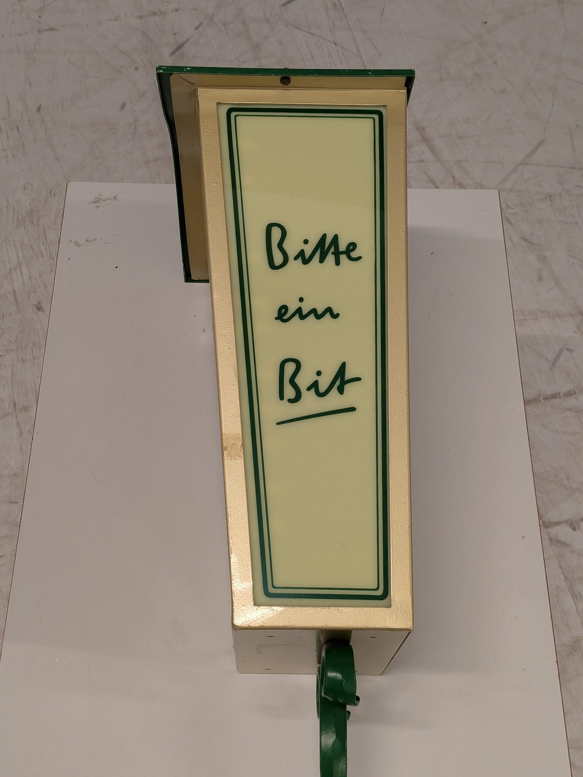 Bitburger wandlamp "Bitte ein Bit"