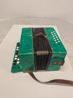Homka kinderharmonica groen