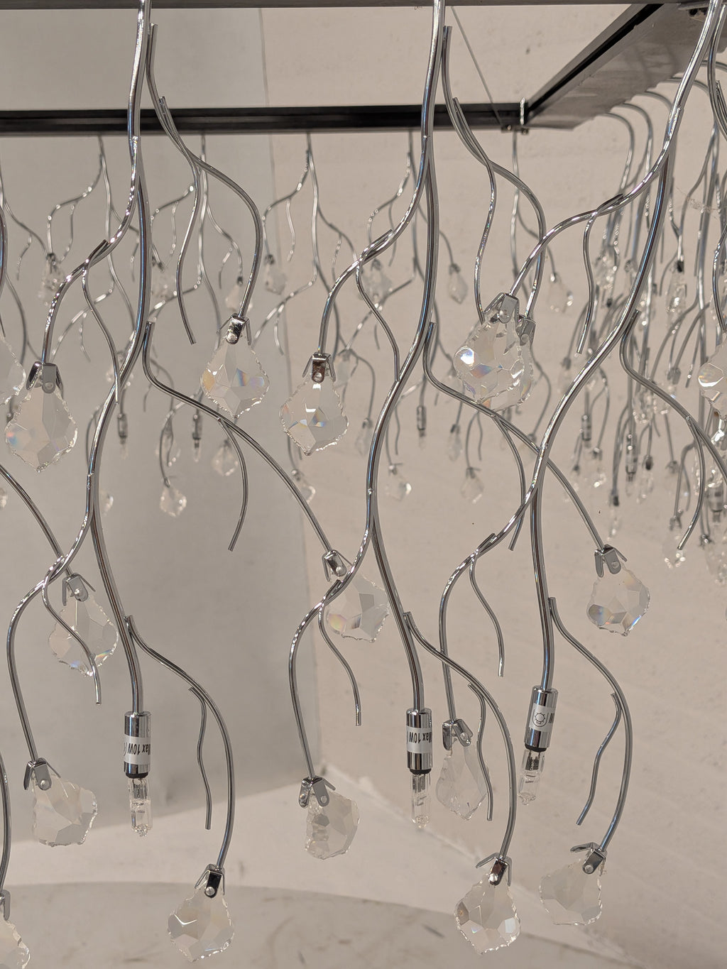 Hanglamp zwart rechthoekig (set van 2)