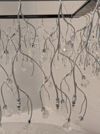 Hanglamp zwart rechthoekig (set van 2)