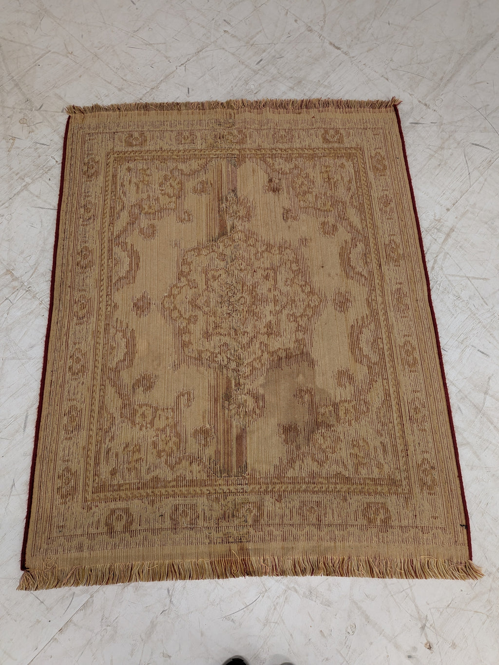 Vloerkleed met Perzisch dessin, rood