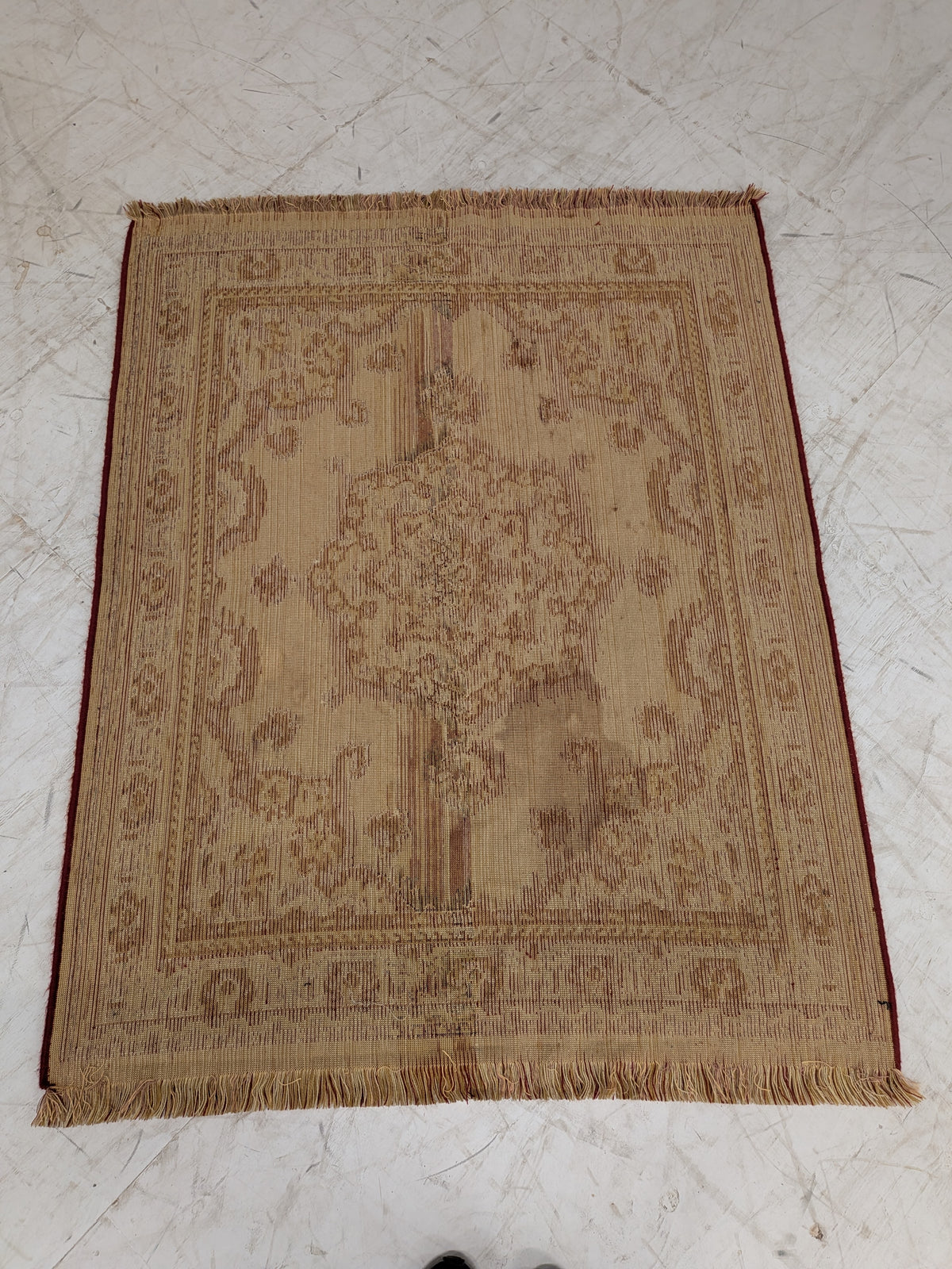 Vloerkleed met Perzisch dessin, rood