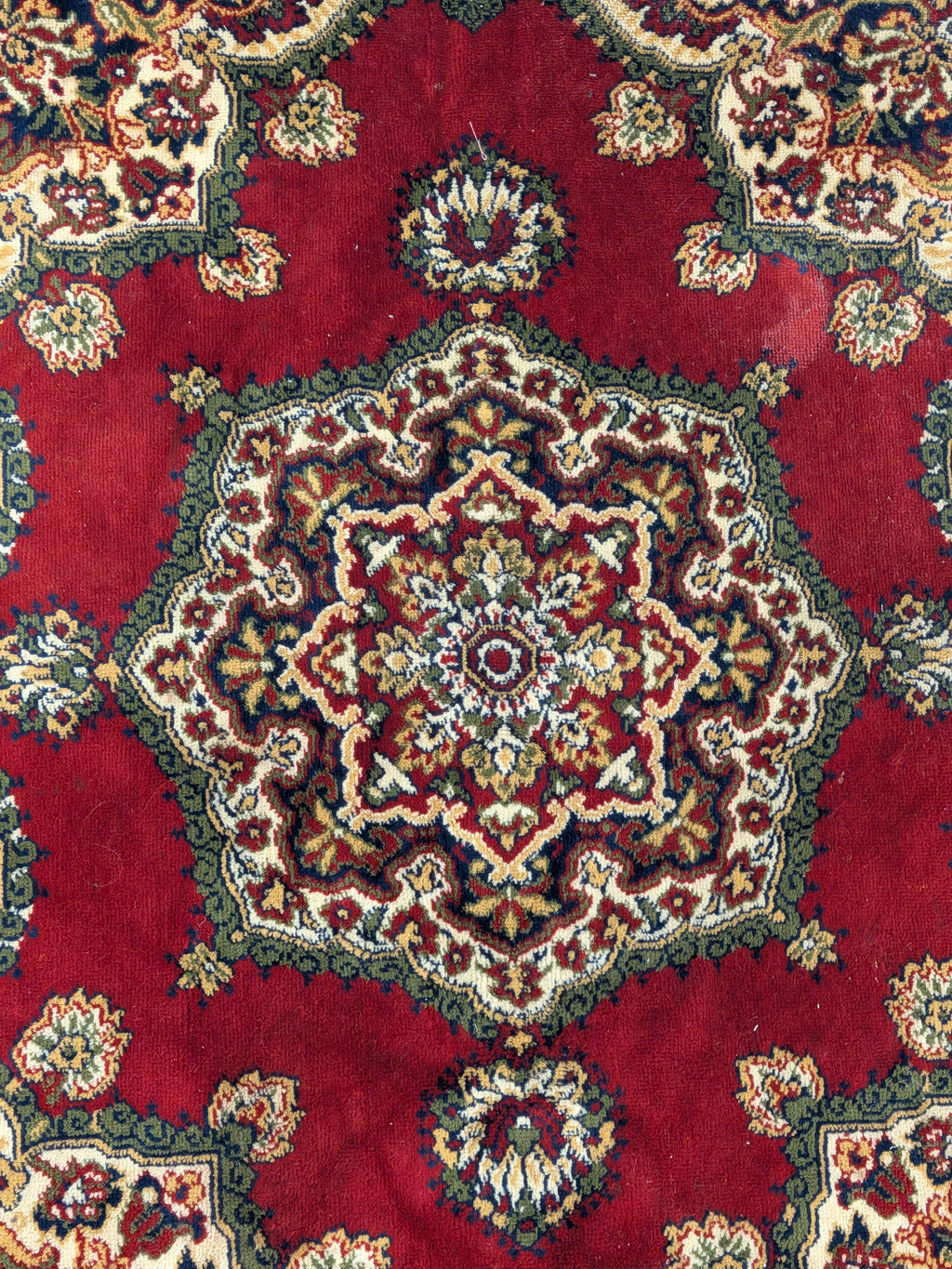 Vloerkleed met Perzisch dessin, rood