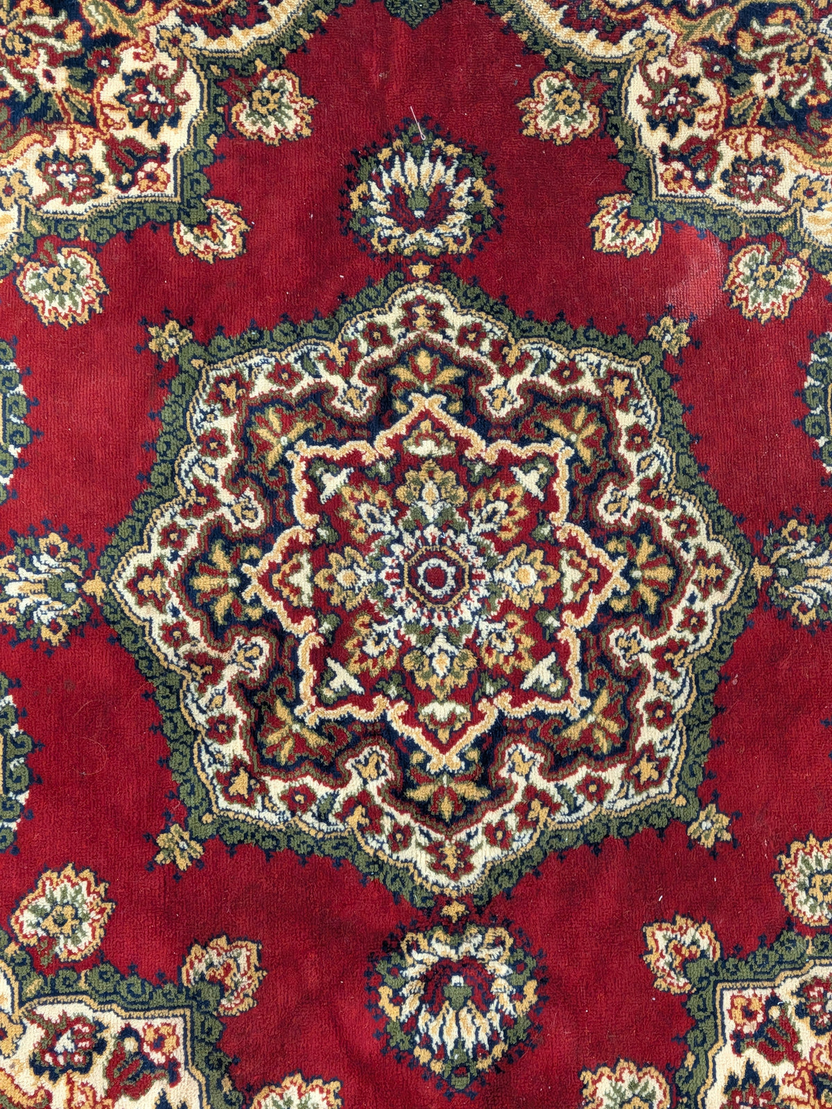 Vloerkleed met Perzisch dessin, rood