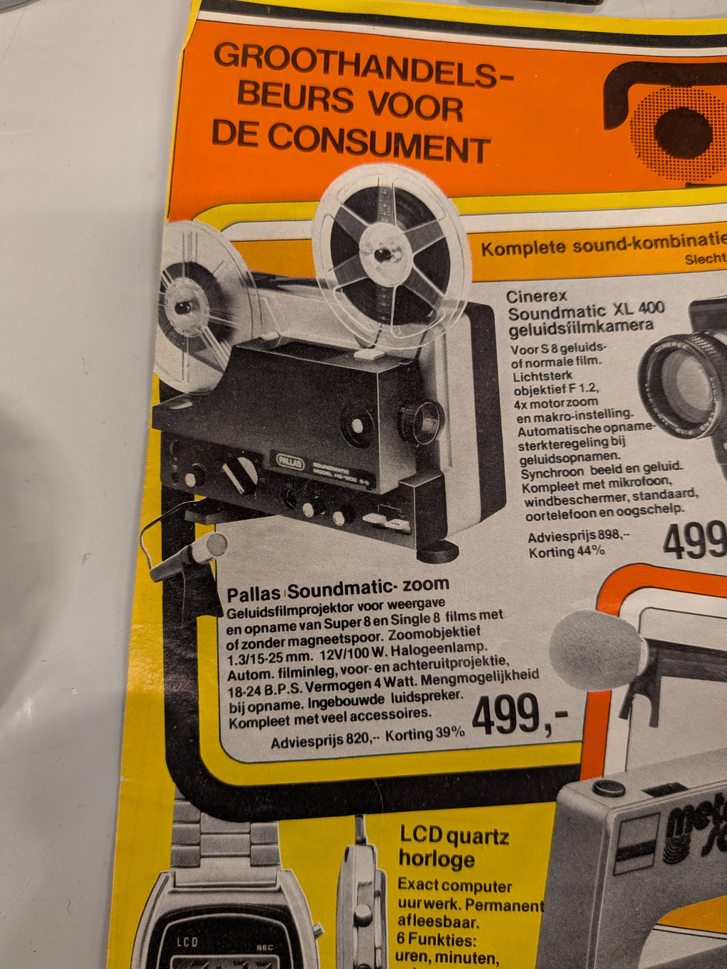 Pallas Soundmatic HS 1200 Super 8 projector in doos