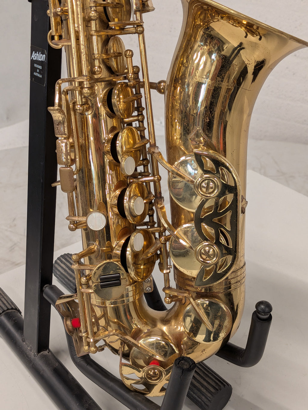 Altsaxofoon met koffer