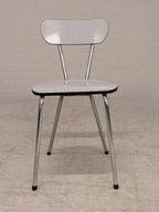Formica keukenstoel grijs