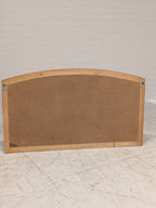 Spiegel grenen lijst gebogen