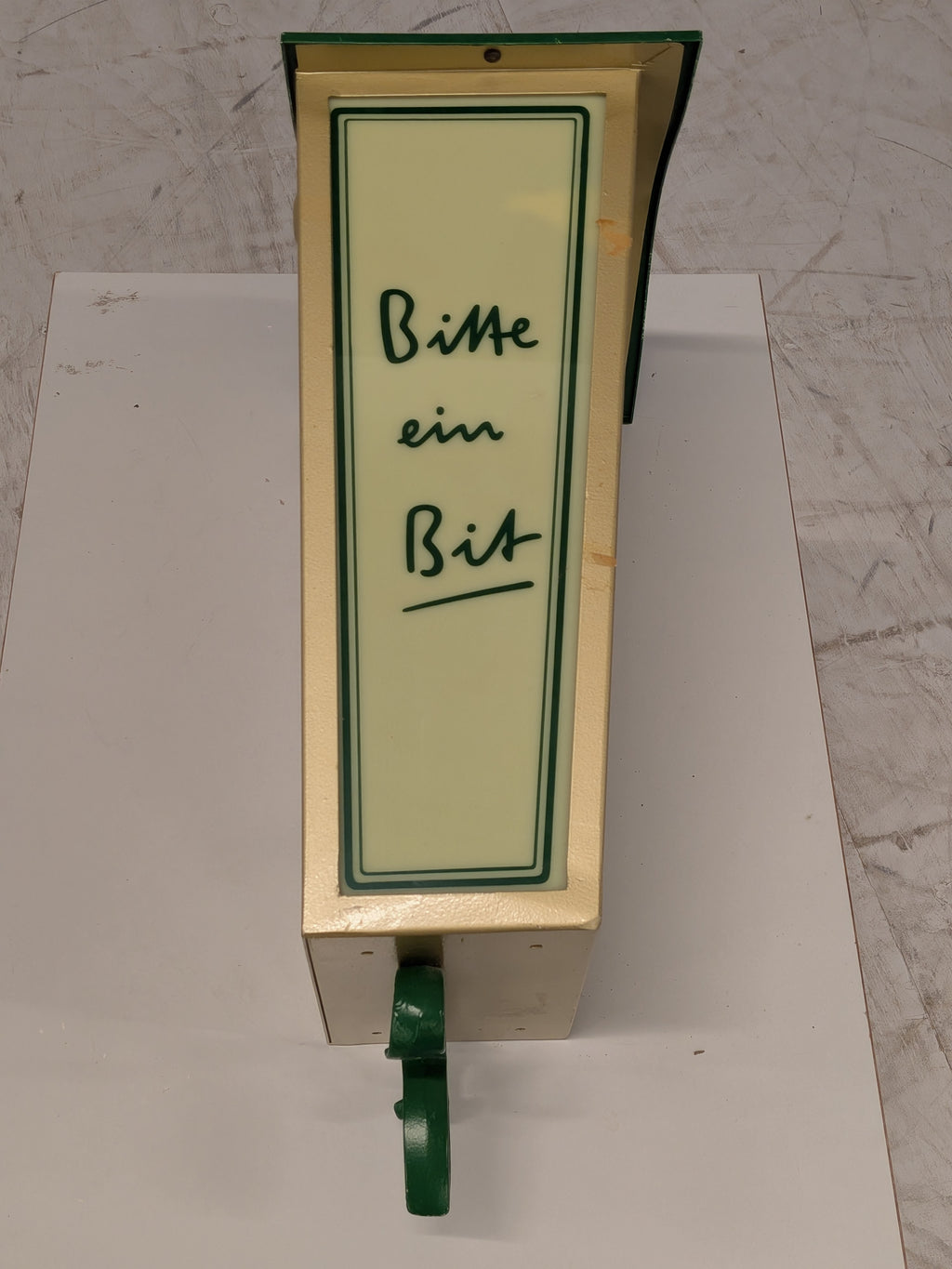 Bitburger wandlamp "Bitte ein Bit"