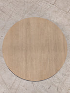 Ronde poef met tafelblad