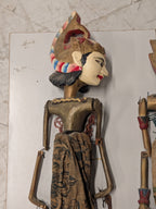 Wayang golek poppen (set van 2)