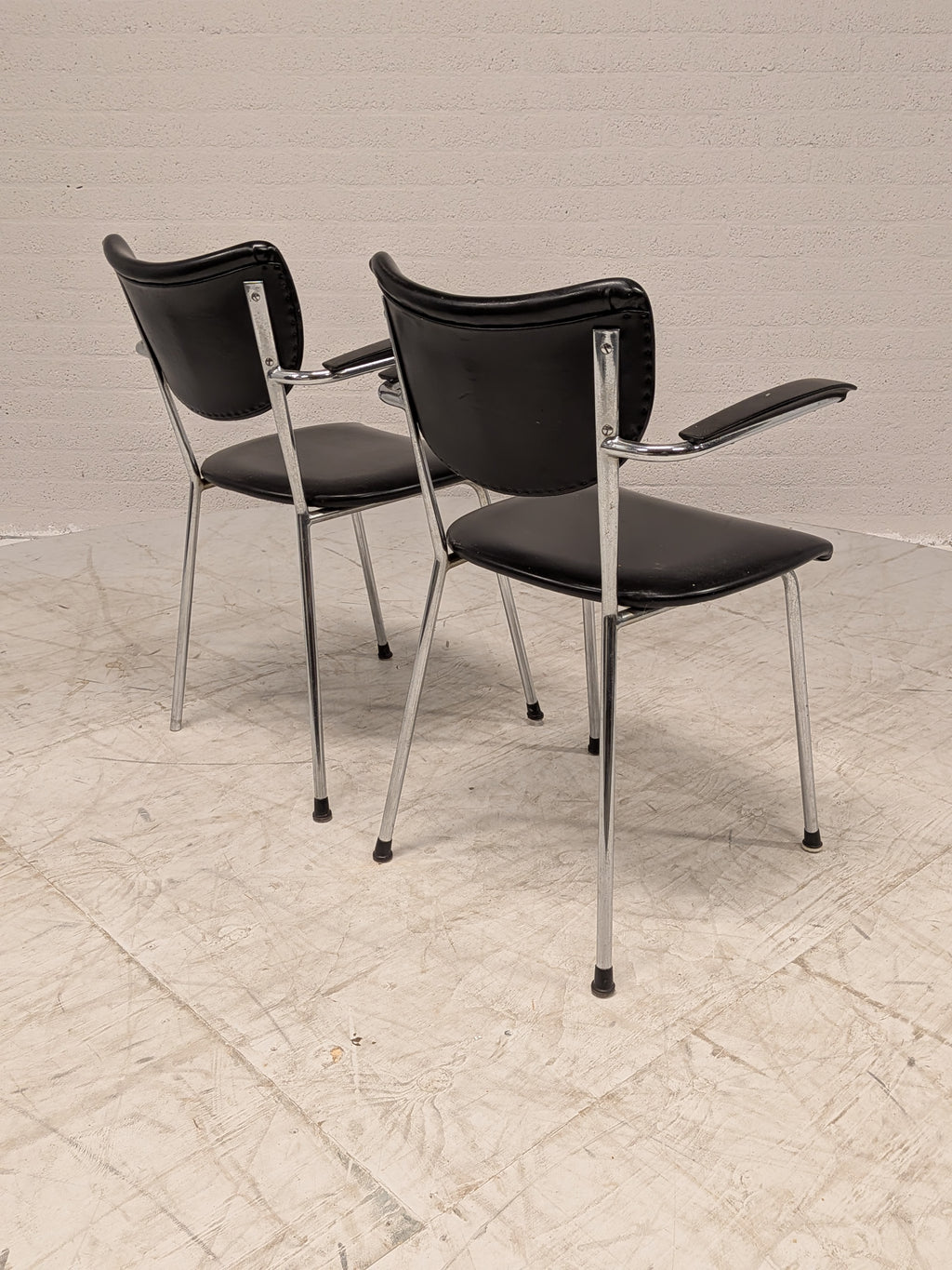 Buisframe armstoel De Wit Schiedam