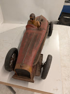 Groot model Bugatti Type 35 raceauto