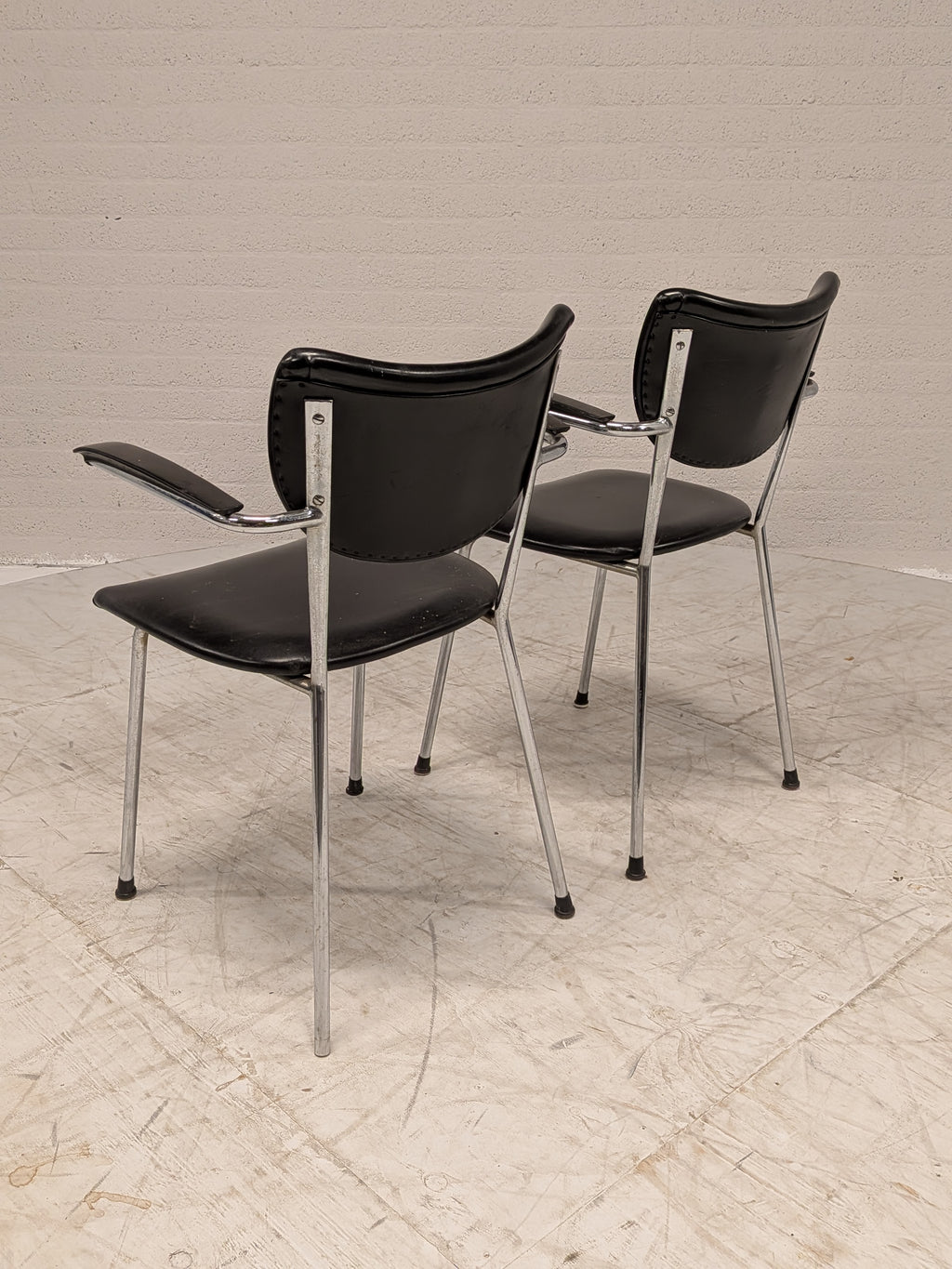 Buisframe armstoel De Wit Schiedam