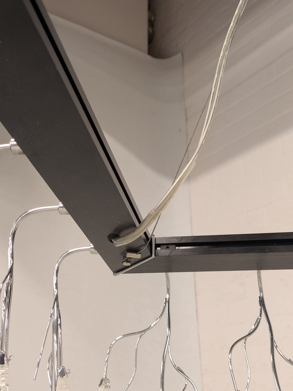 Hanglamp zwart rechthoekig (set van 2)