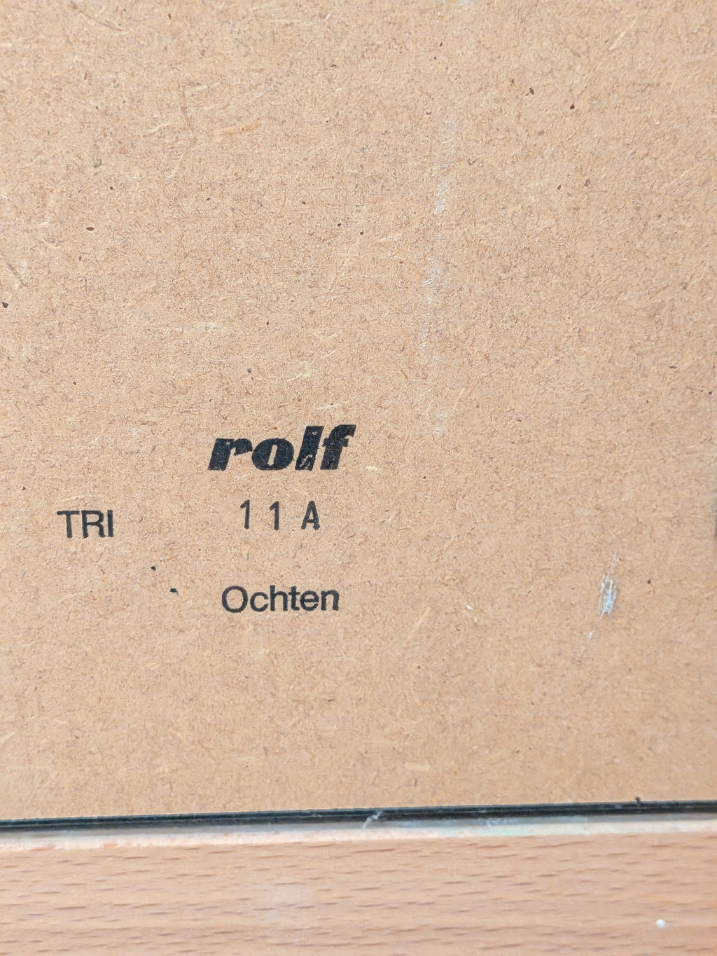 Vintage krijtbord van Rolf