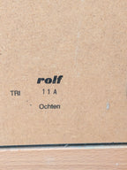 Vintage krijtbord van Rolf
