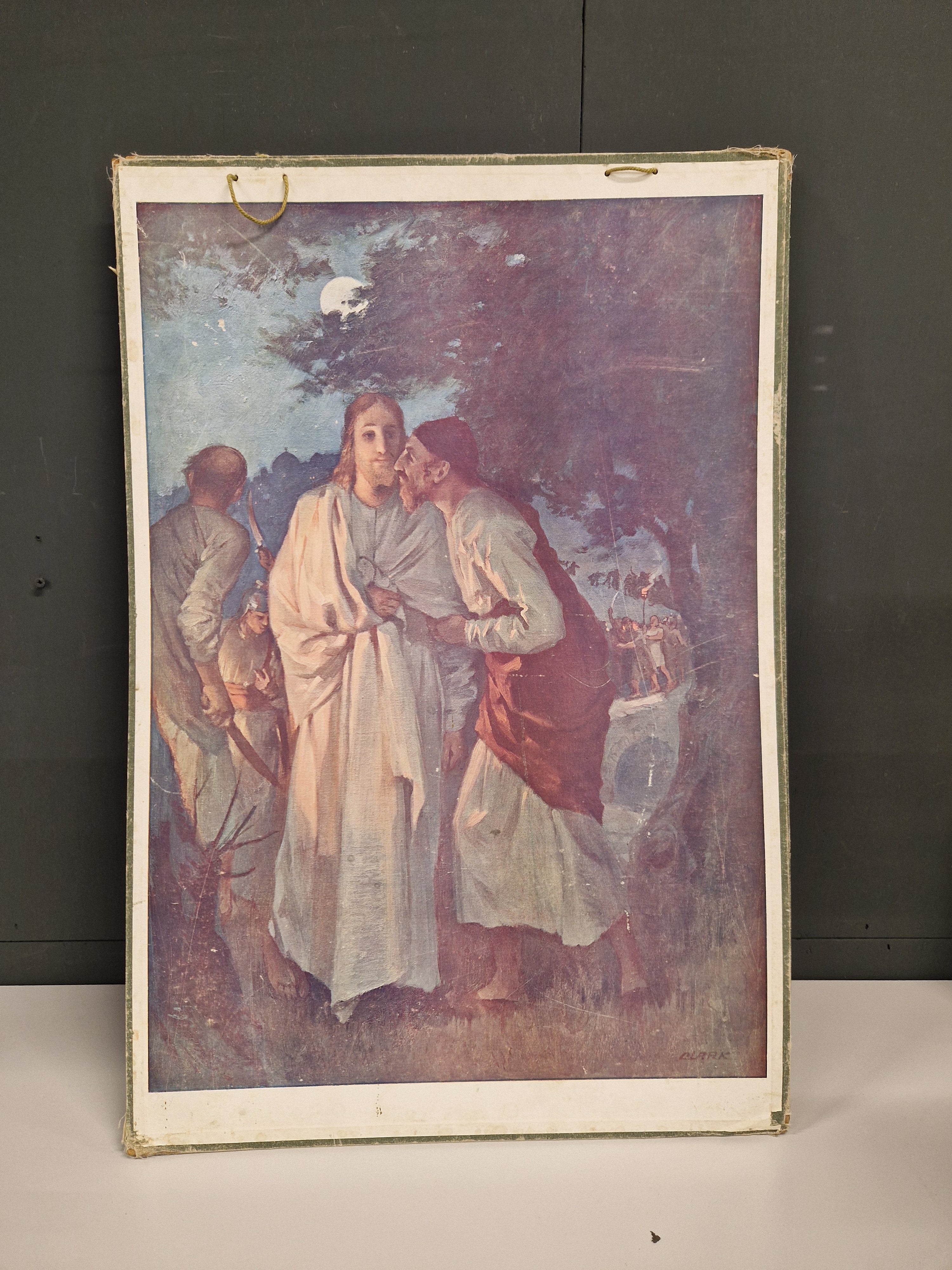 Schoolplaat verraad van Judas