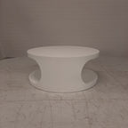 Salontafel ronde witte space age