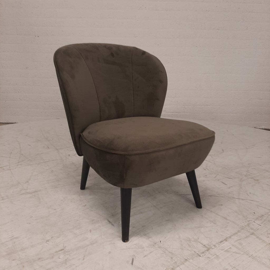WOOOD Sara fauteuil groen