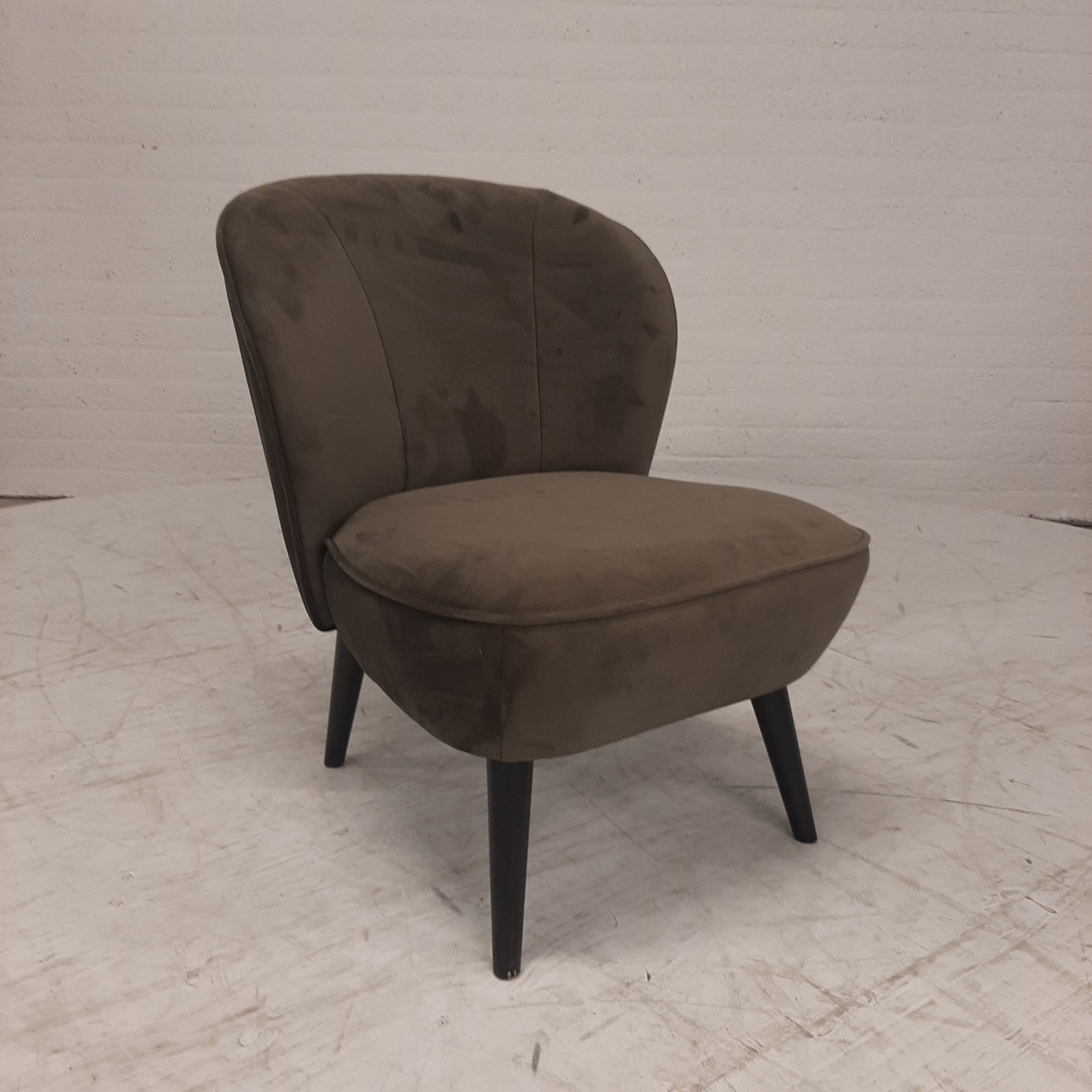 WOOOD Sara fauteuil groen