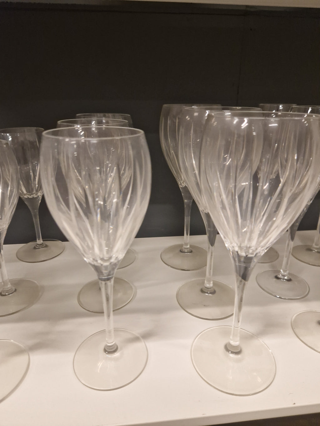 30 wijnglazen, retro Wedgwood