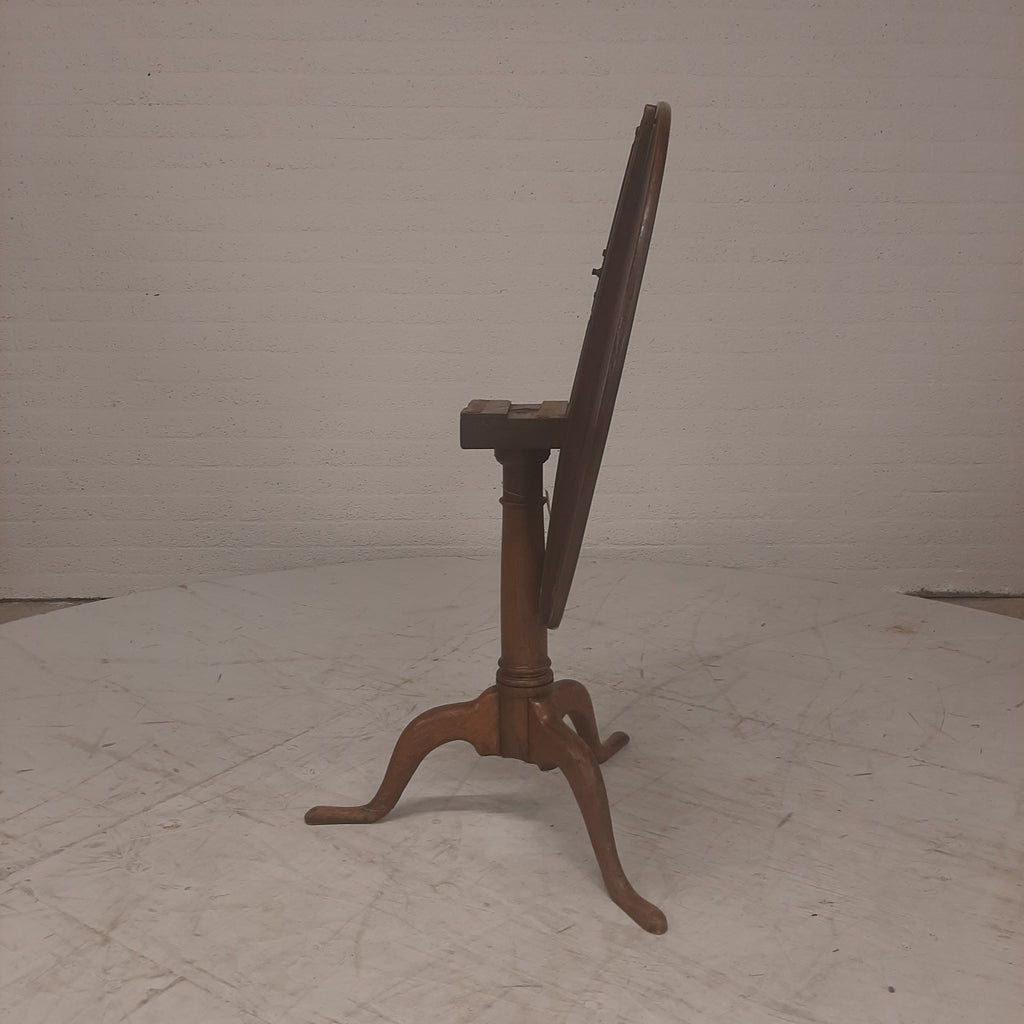 Kleine ronde keukentafel driepoot opklapbaar