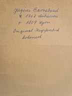 Jacques Barraband, 1767-1809, gravure oudtijds ingekleurd