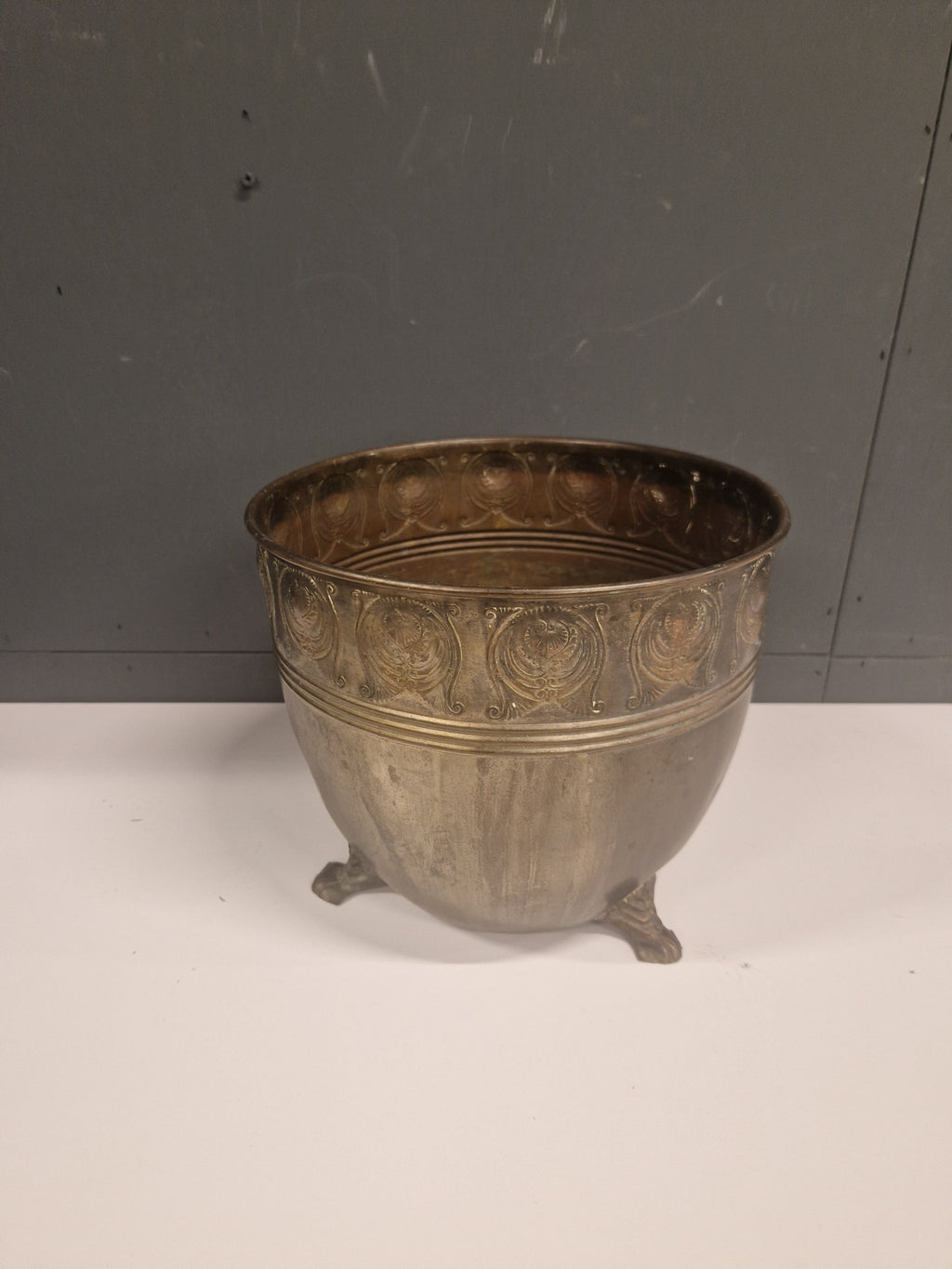 Antieke Jugendstil bloempot uit 1900 periode