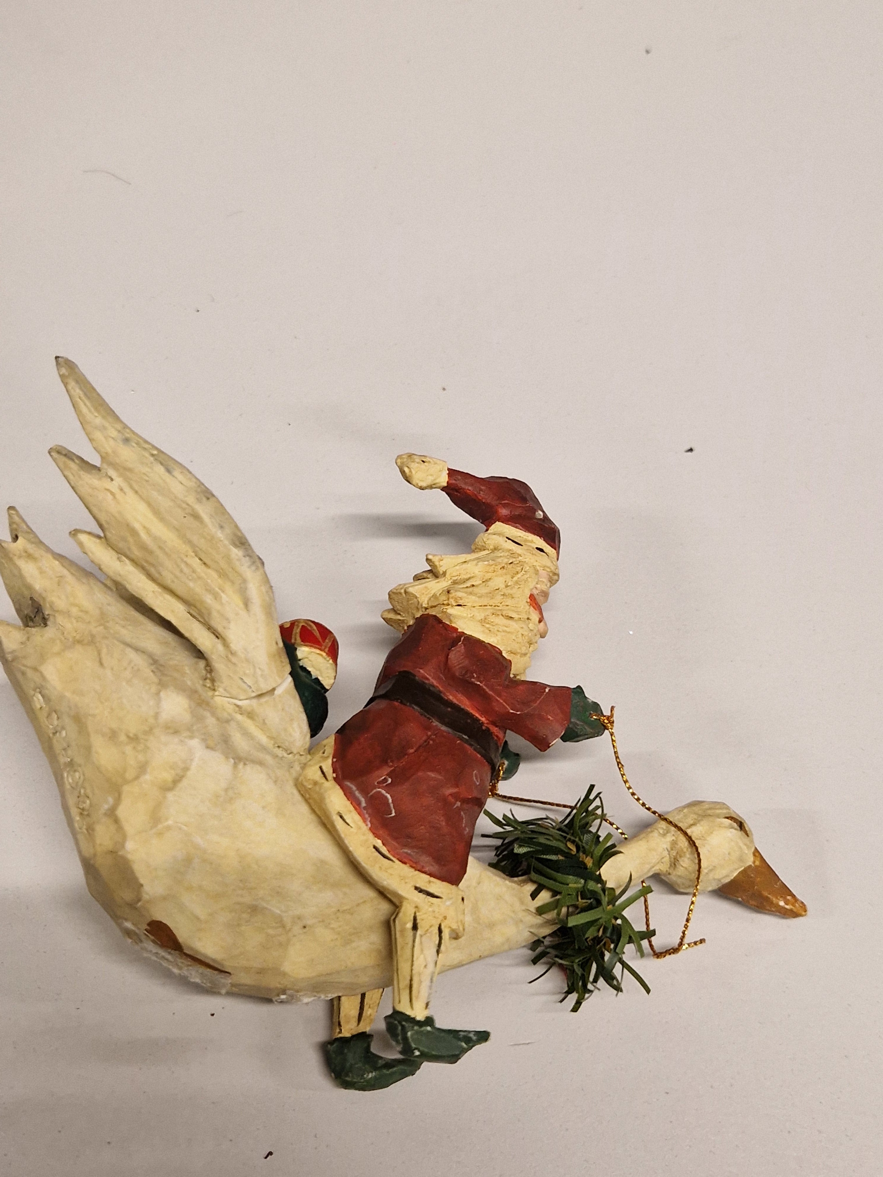 Santa on Duck
