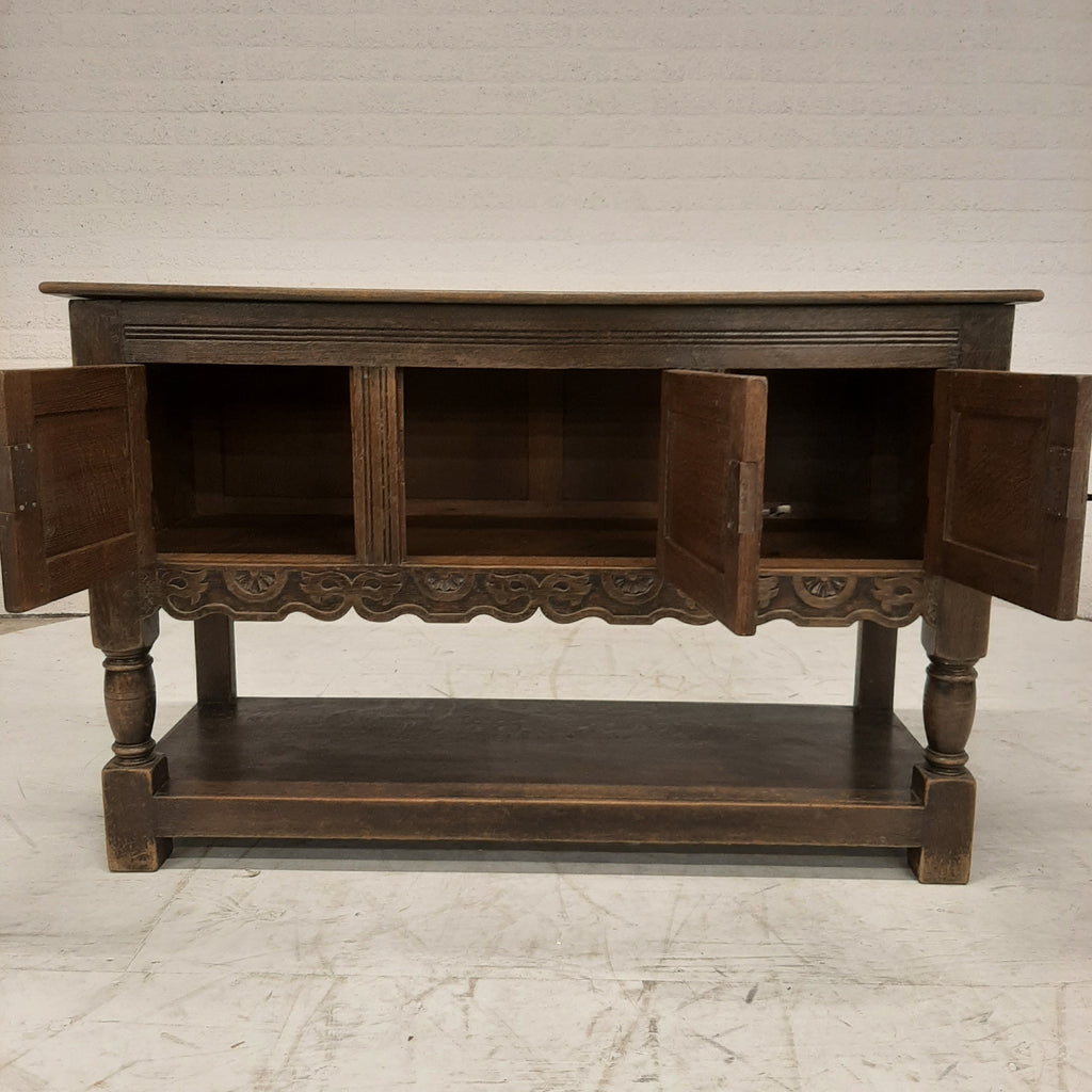 Eiken dressoir 3 deurtjes